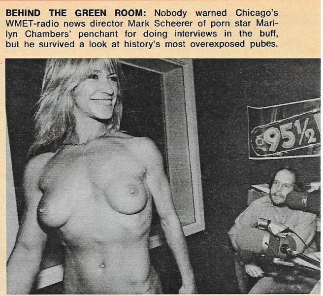 chuck betz add Naked Marilyn Chambers photo
