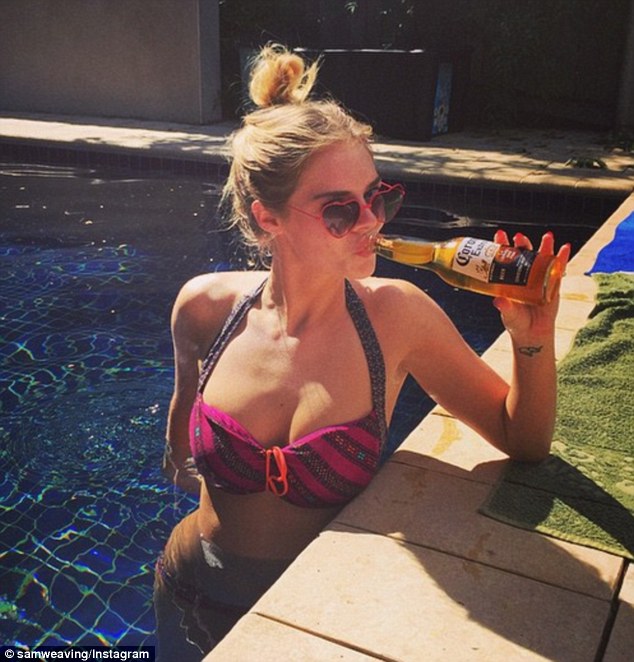 debi macisaac add Samara Weaving Bikini photo