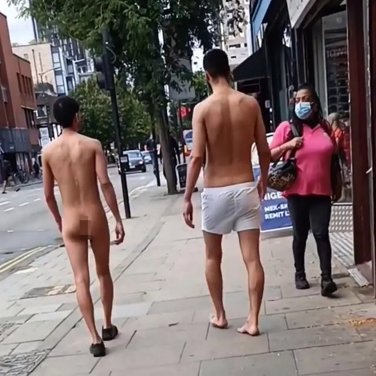 abhishek baid add Naked On Street photo