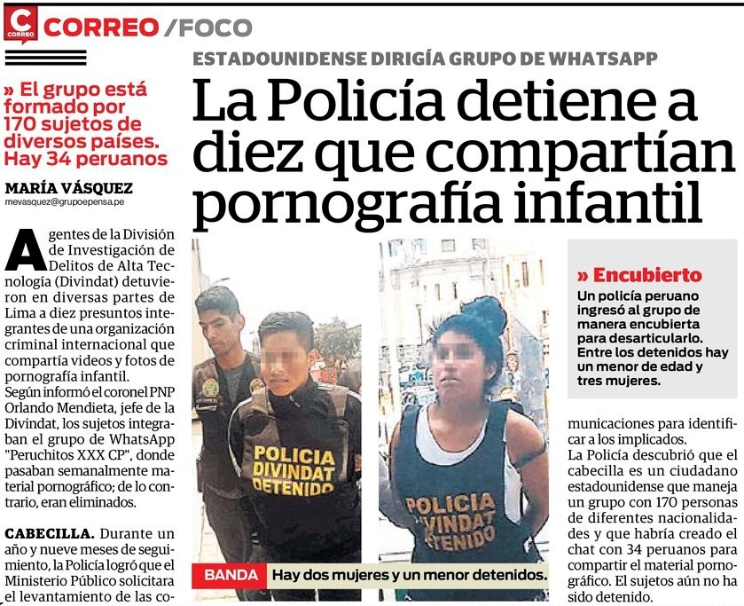 christopher jungers add Pornografia De Peru photo