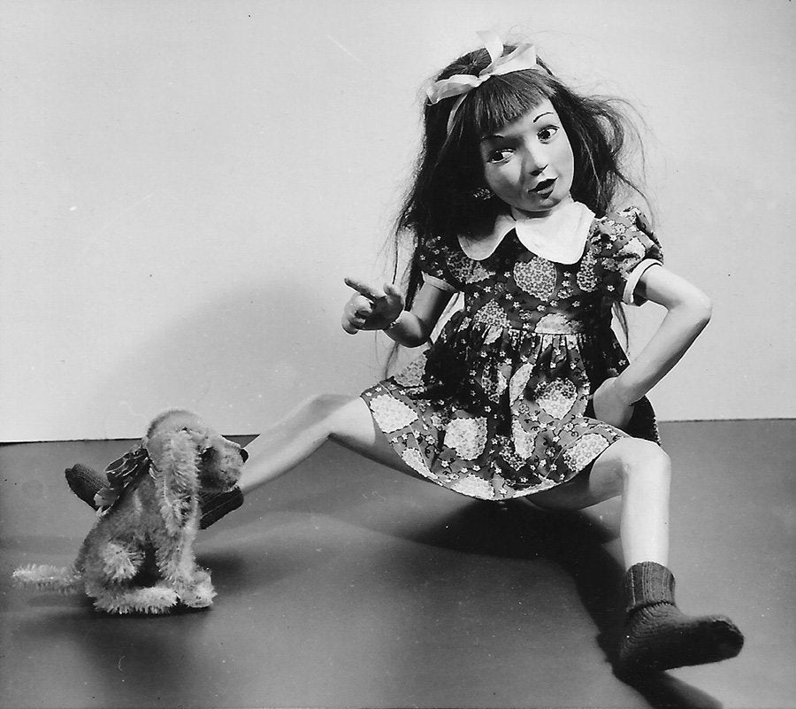 cristal cook add Vintage Life Size Doll photo
