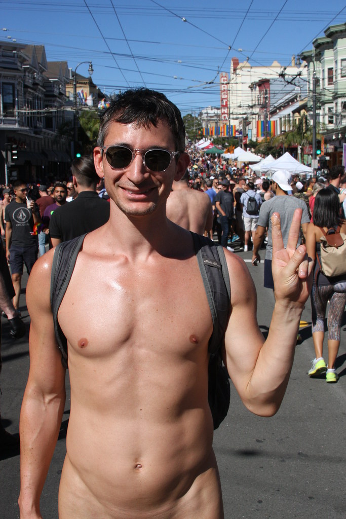barry gresham add Naked On Street photo
