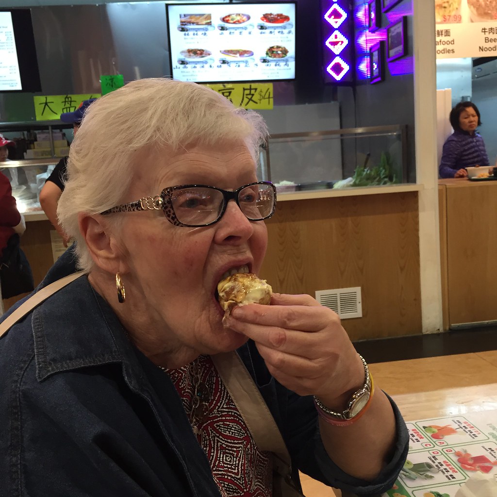 alisha studley add Grandma Eating Come photo