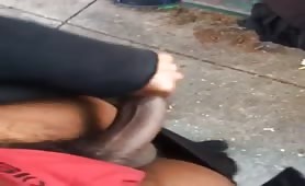 dae jin lee add Homeless Jerk Off photo