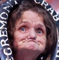 chris lala add No Teeth Old Lady photo