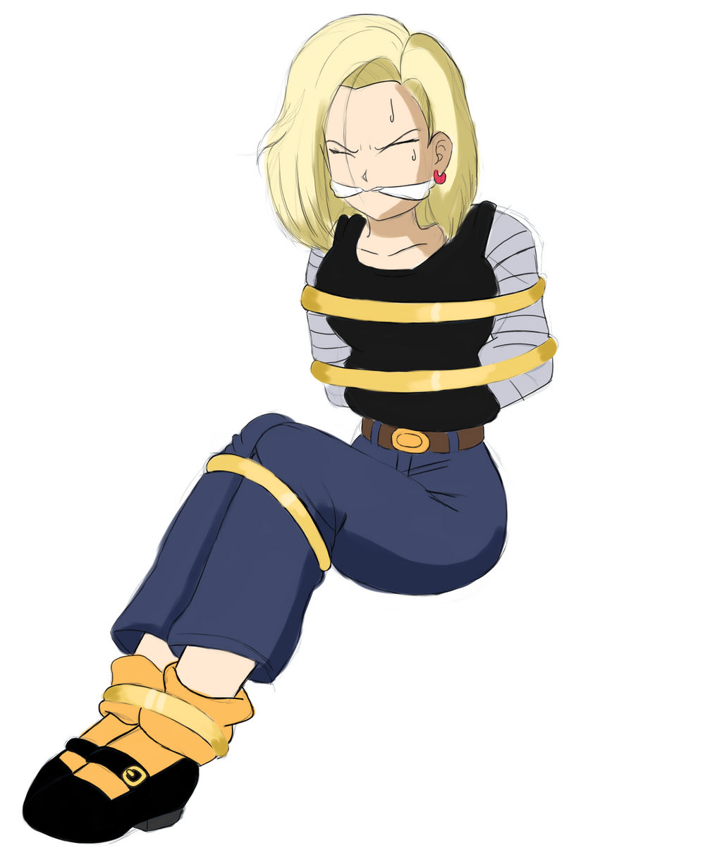 deejay gaines add Android 18 Tied Up photo