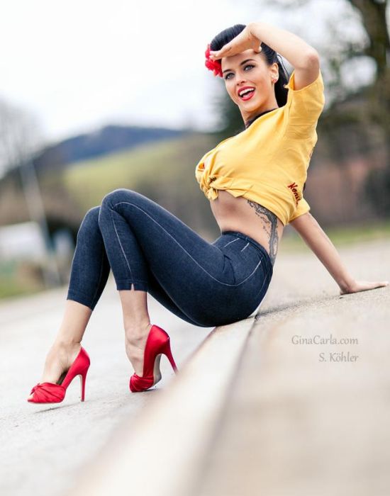 dennis dahm add Gina Carla Blowjob photo