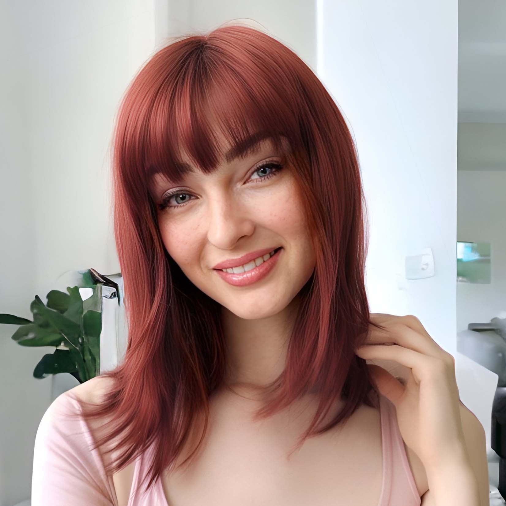 Redheads With Bangs 1680