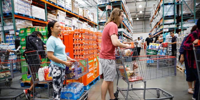 chris shover add Flashing In Grocery Store photo