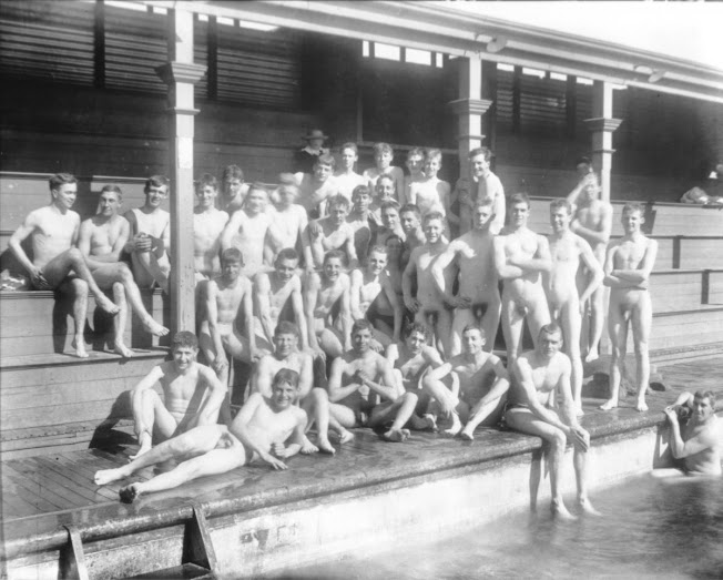 darlene foland add Vintage Nude Male Swimming photo