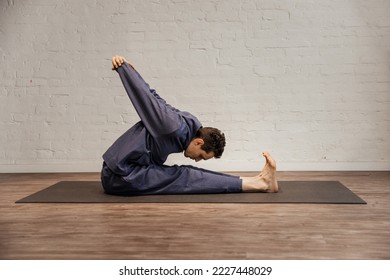 donald hart add Naked Yoga Stretching photo