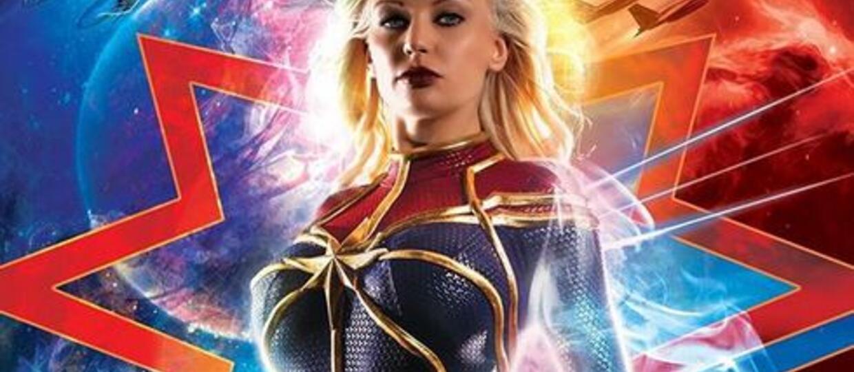 adem ajvazi add Captain Marvel Xxx photo