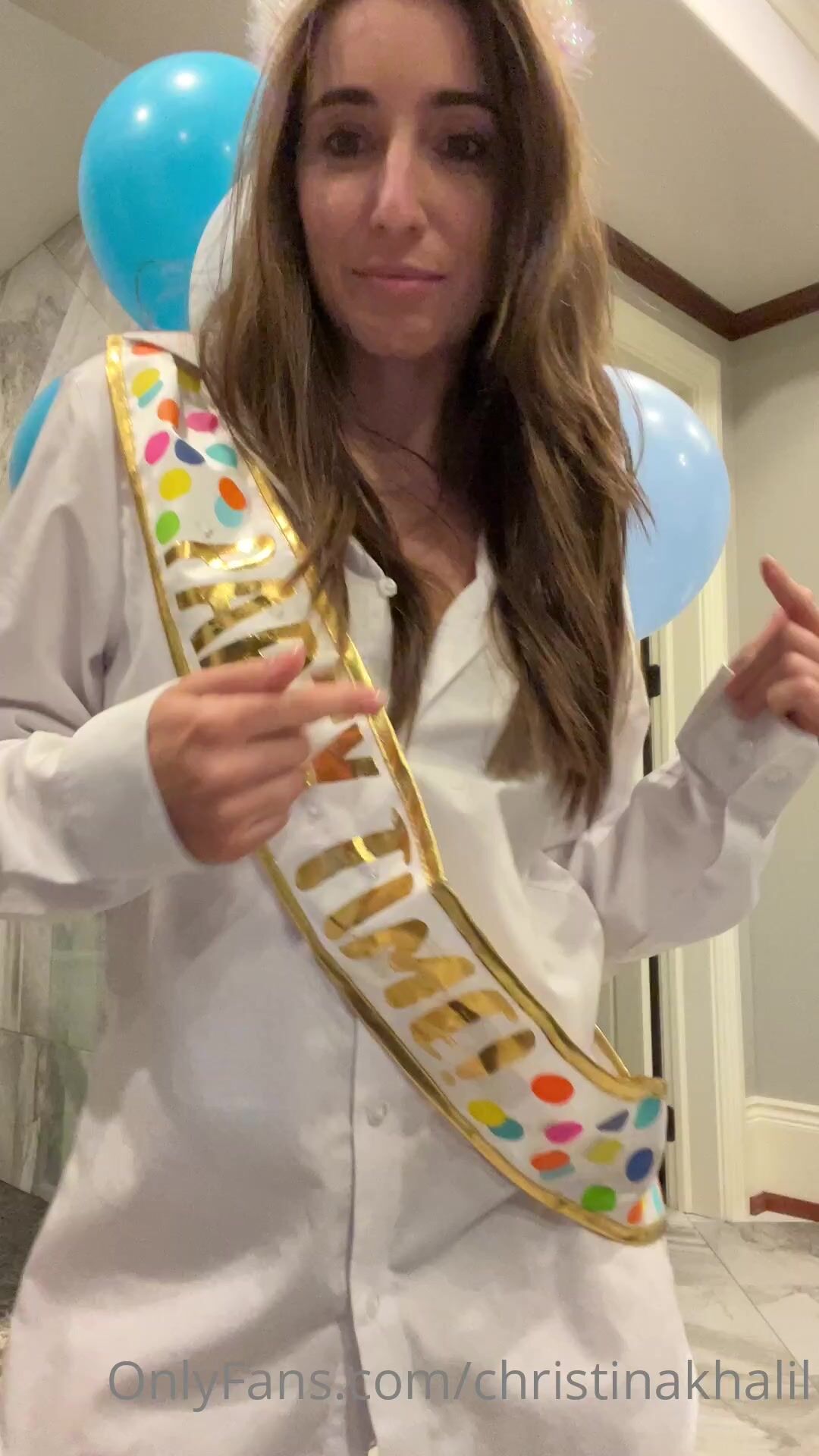 alara blofield add Christina Khalil Birthday photo
