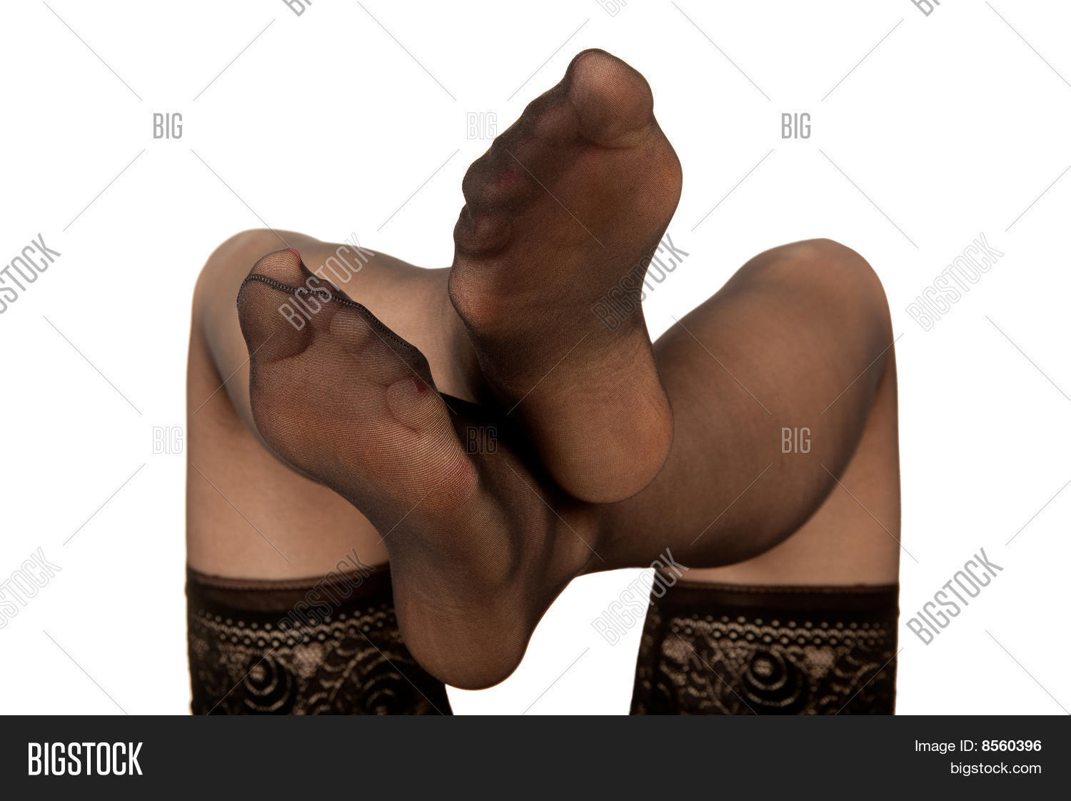 boy muda add Pantyhose Feet In Face photo