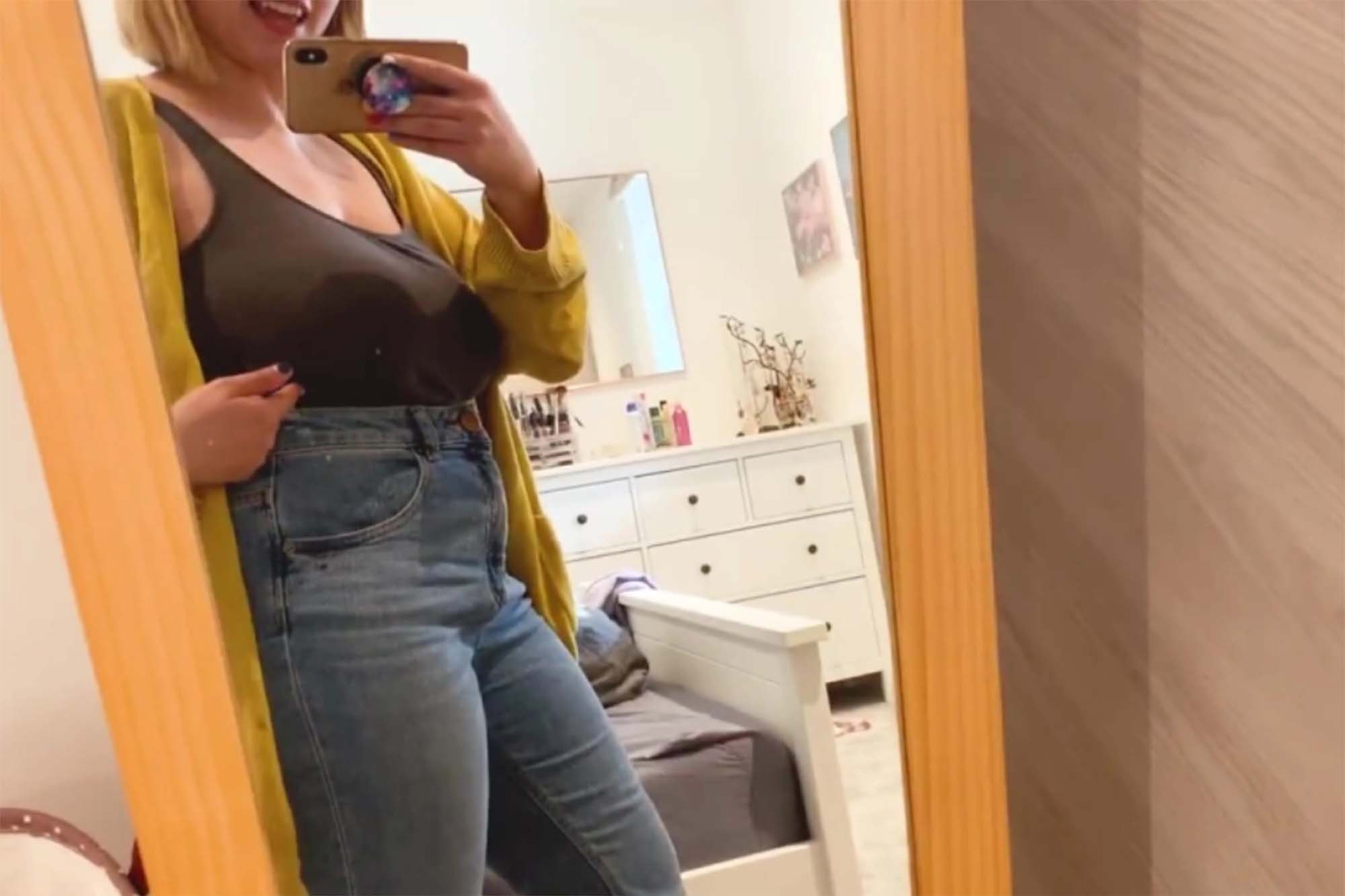 cindy russo add Grandma Downblouse photo