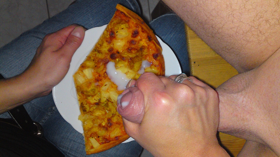 dan guanio add Cumming In Her Food photo