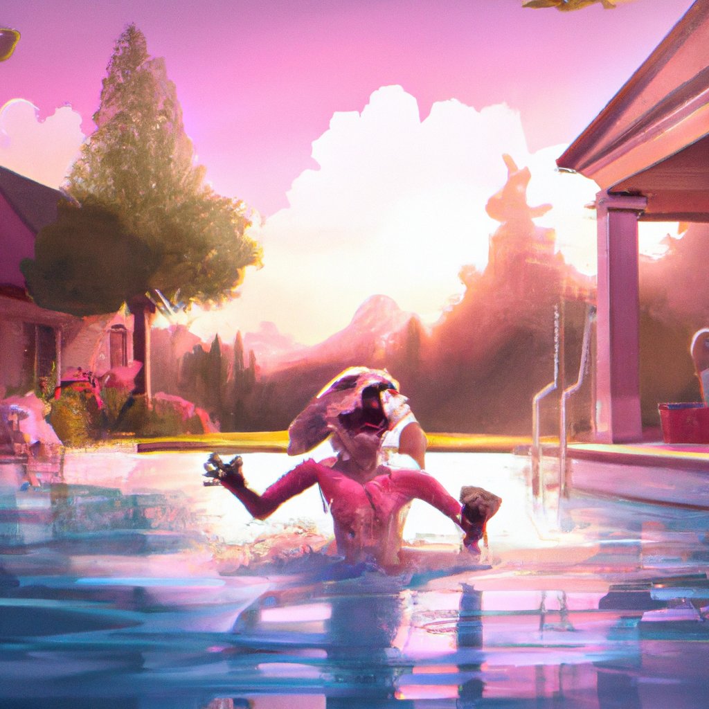 carley lewis add Molly Little Pool photo