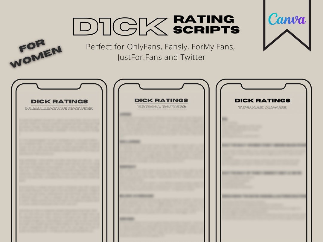 How To Do Dick Ratings 11440