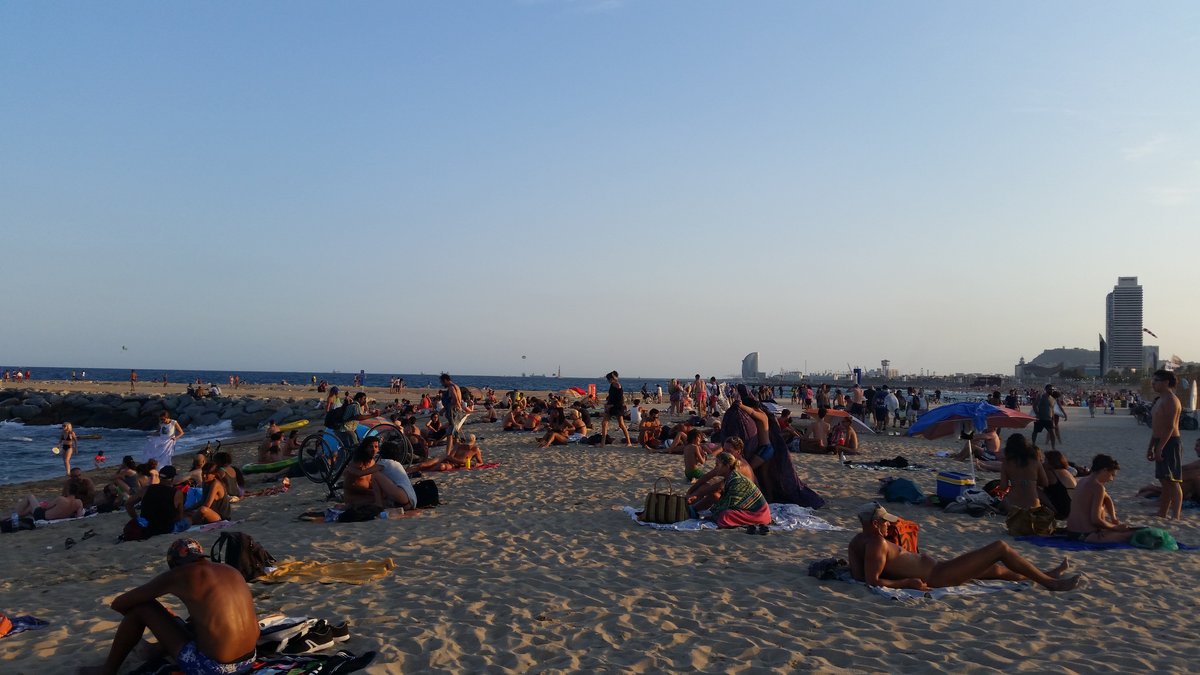 chris acedo add Barcelona Beach Tits photo