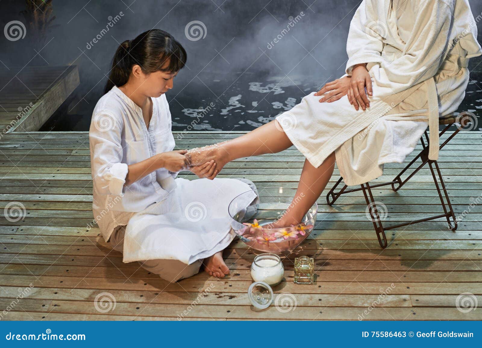 danae ann goward add Asian Foot Massage Porn photo