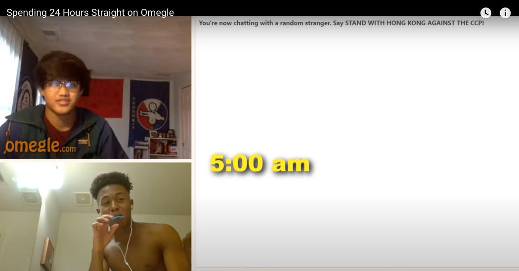 andreas lewis add Omegle Chat Porn photo