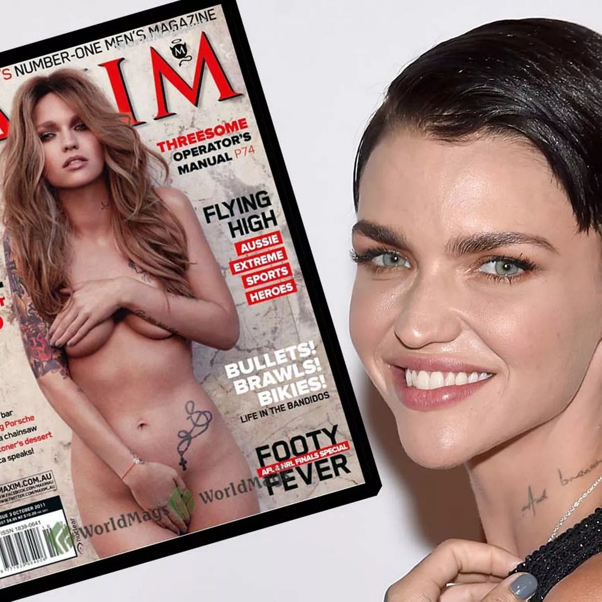 courtney darwin add Ruby Rose Naked photo