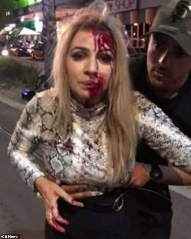 britney ortiz add Face Bashed photo