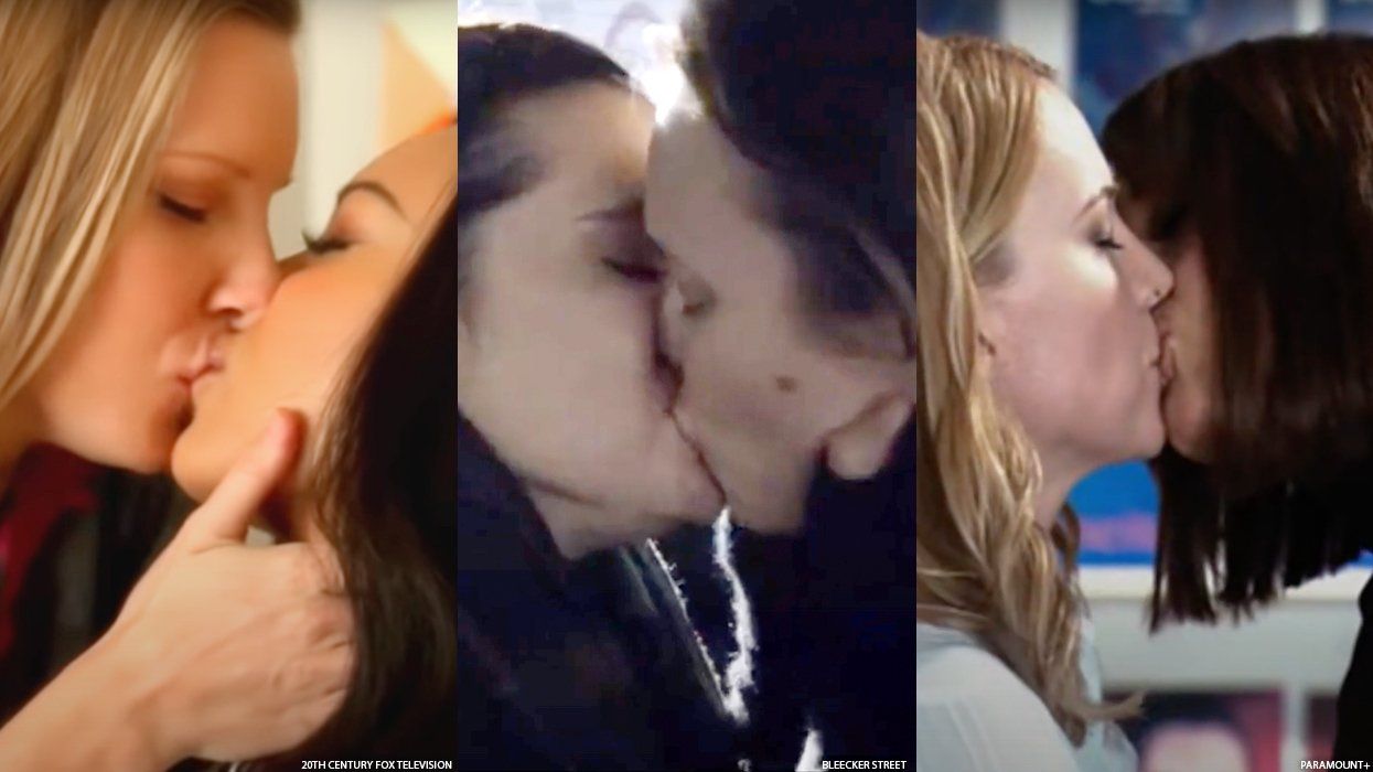 charles canning add Hot Lesbian Tongue Kiss photo