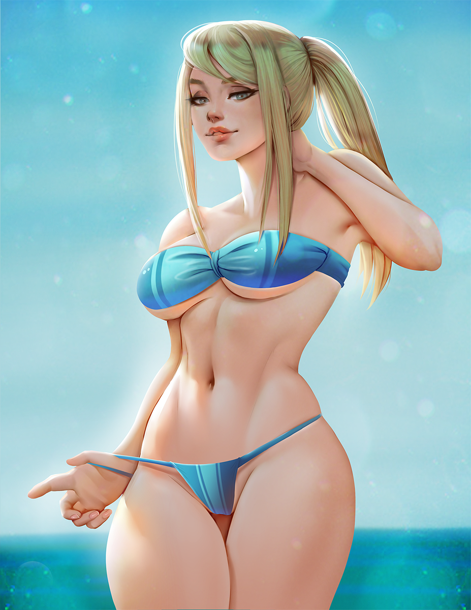 alvin ruan add Samus Aran Bikini photo