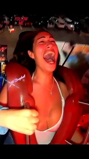 christina parkins add Rollercoaster Nipple Slip photo