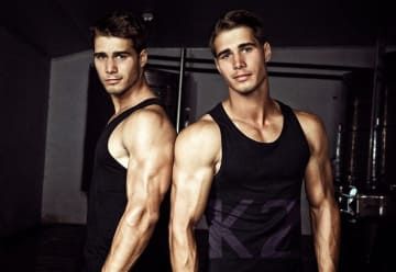 andrew james peacock add Mangiatti Twins photo