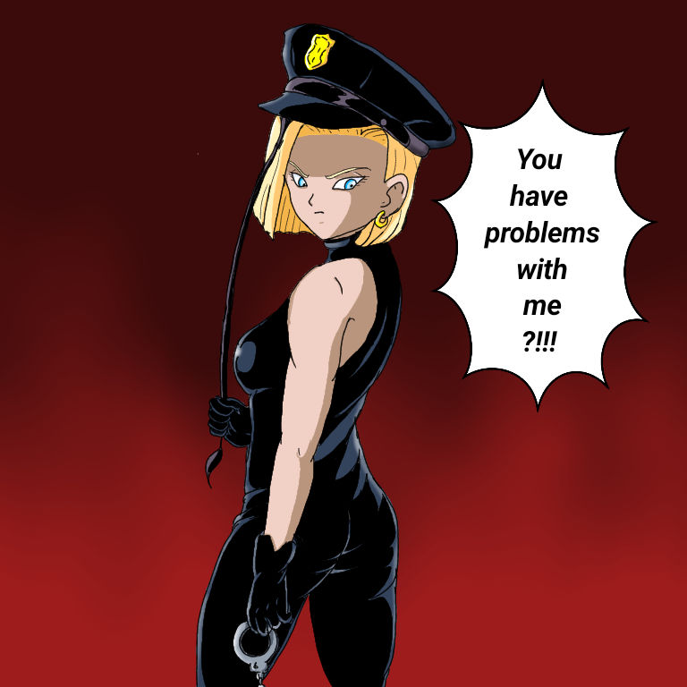 debbie wigmore add Android 18 Tied Up photo