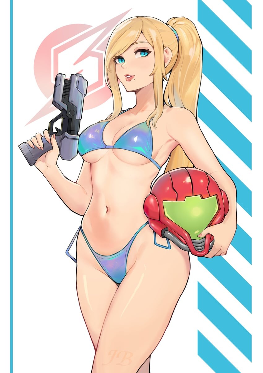 brie page add Samus Aran Bikini photo
