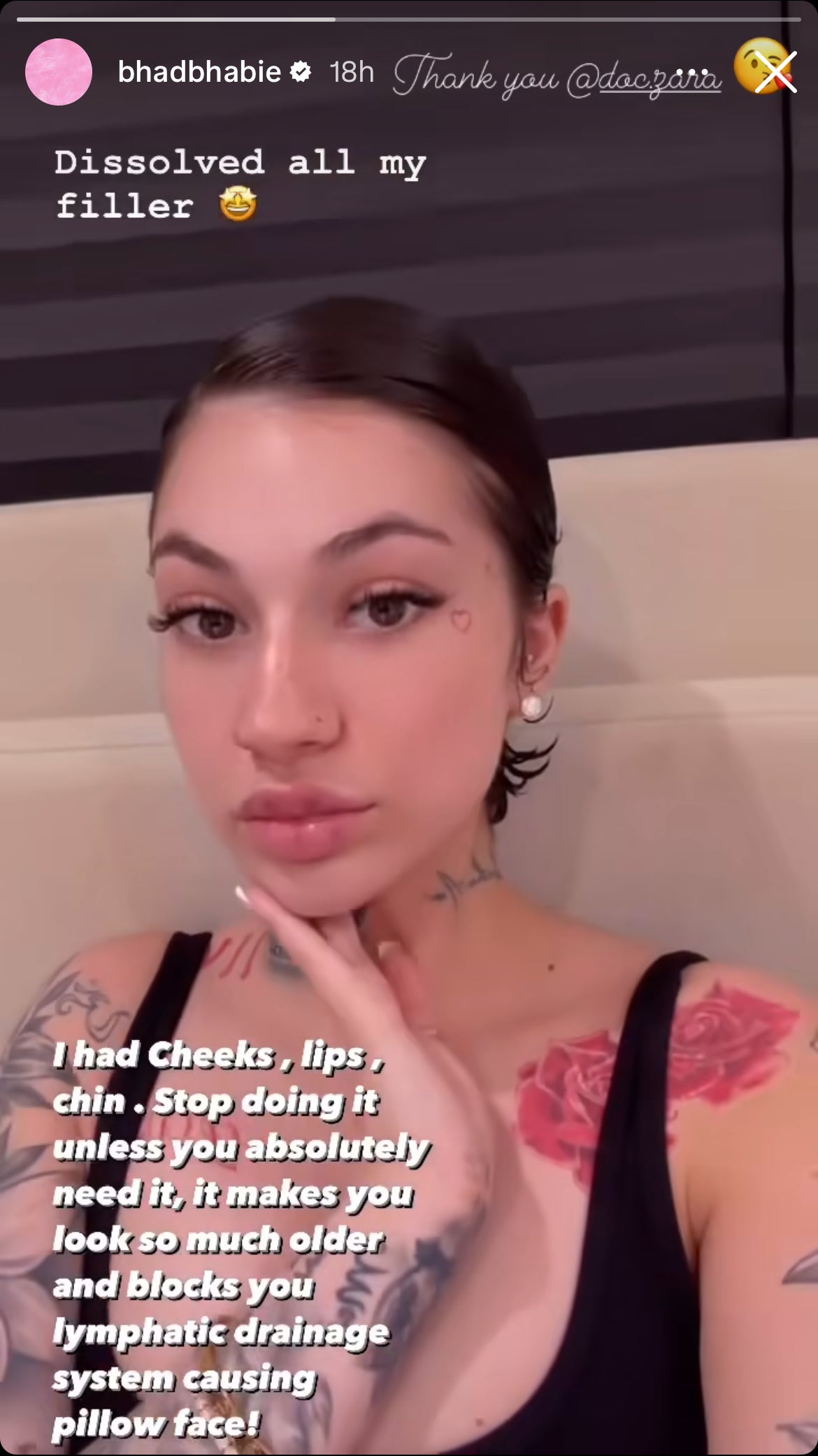annette dsouza add Bhad Bhabie Lips photo
