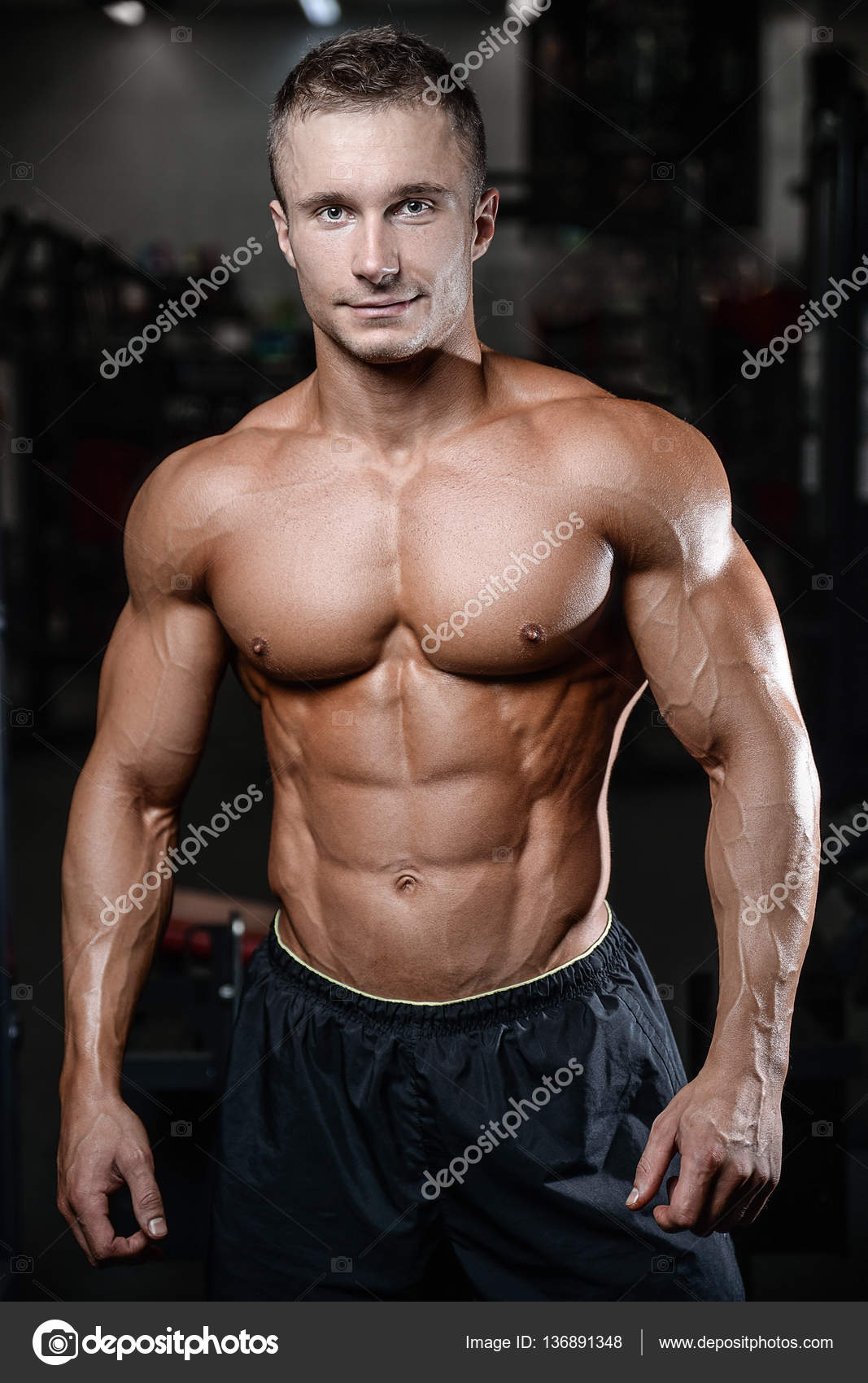 denis nastic add Naked Gay Gym photo