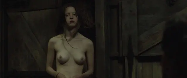 aziz toto add Mia Goth Boobs photo