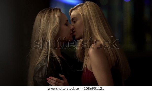 barascu adrian add Hot Blonde Lesbians Kissing photo