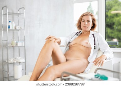 annie beaver add Naked Doctor Exam photo