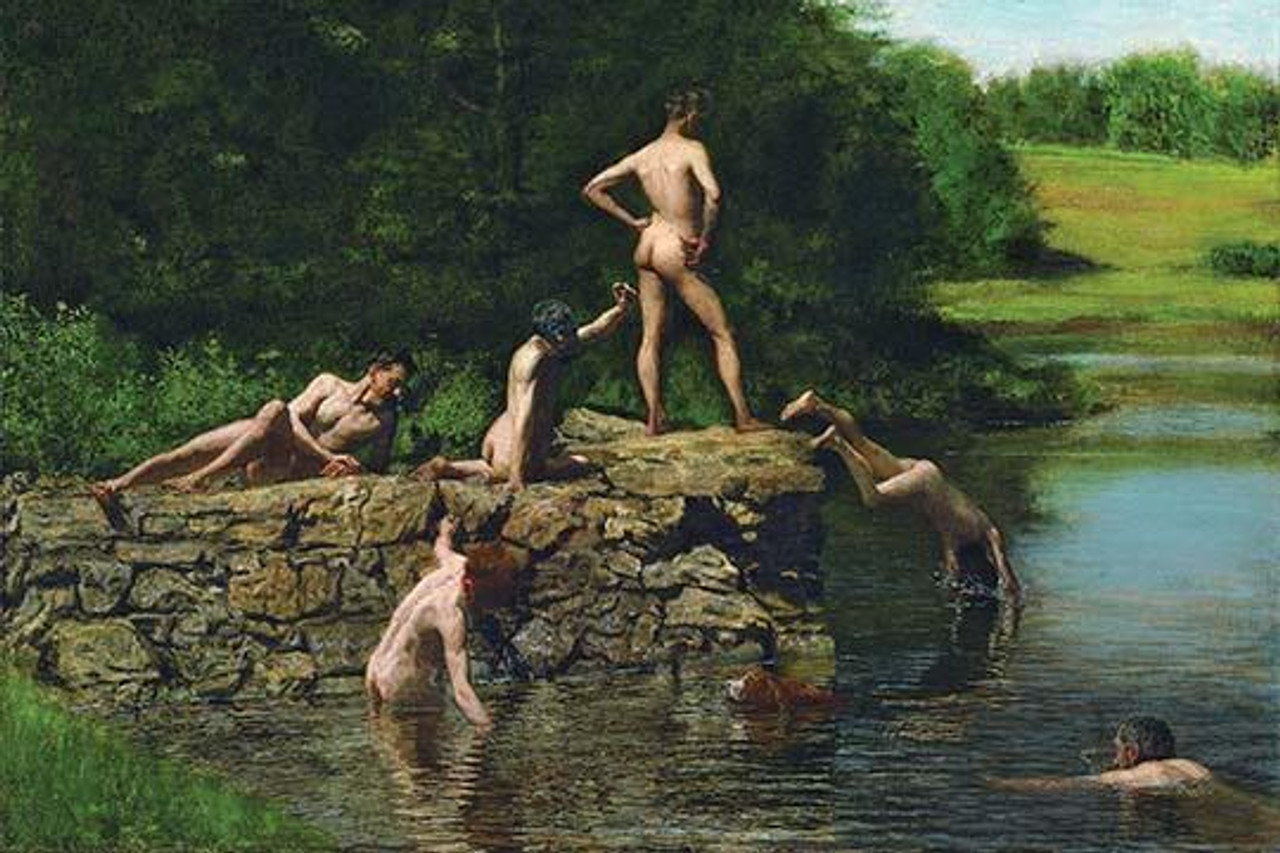 anthony iscaro add Vintage Nude Male Swimming photo