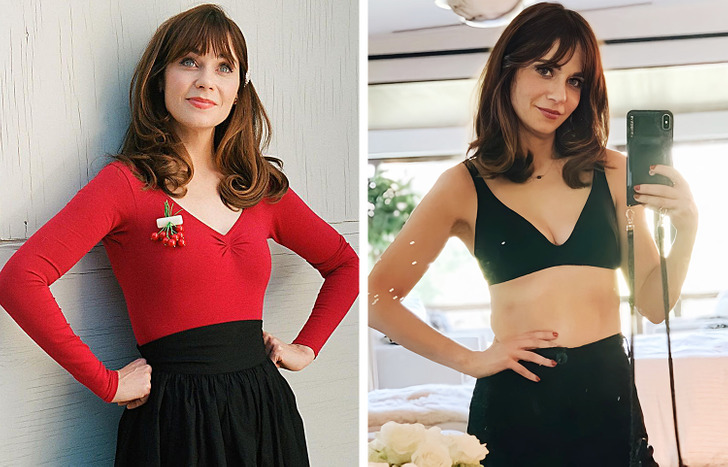 caleb trainor add Zooey Deschanel Breasts photo