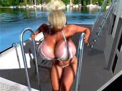 ashley seis add Big Tits On Boat photo