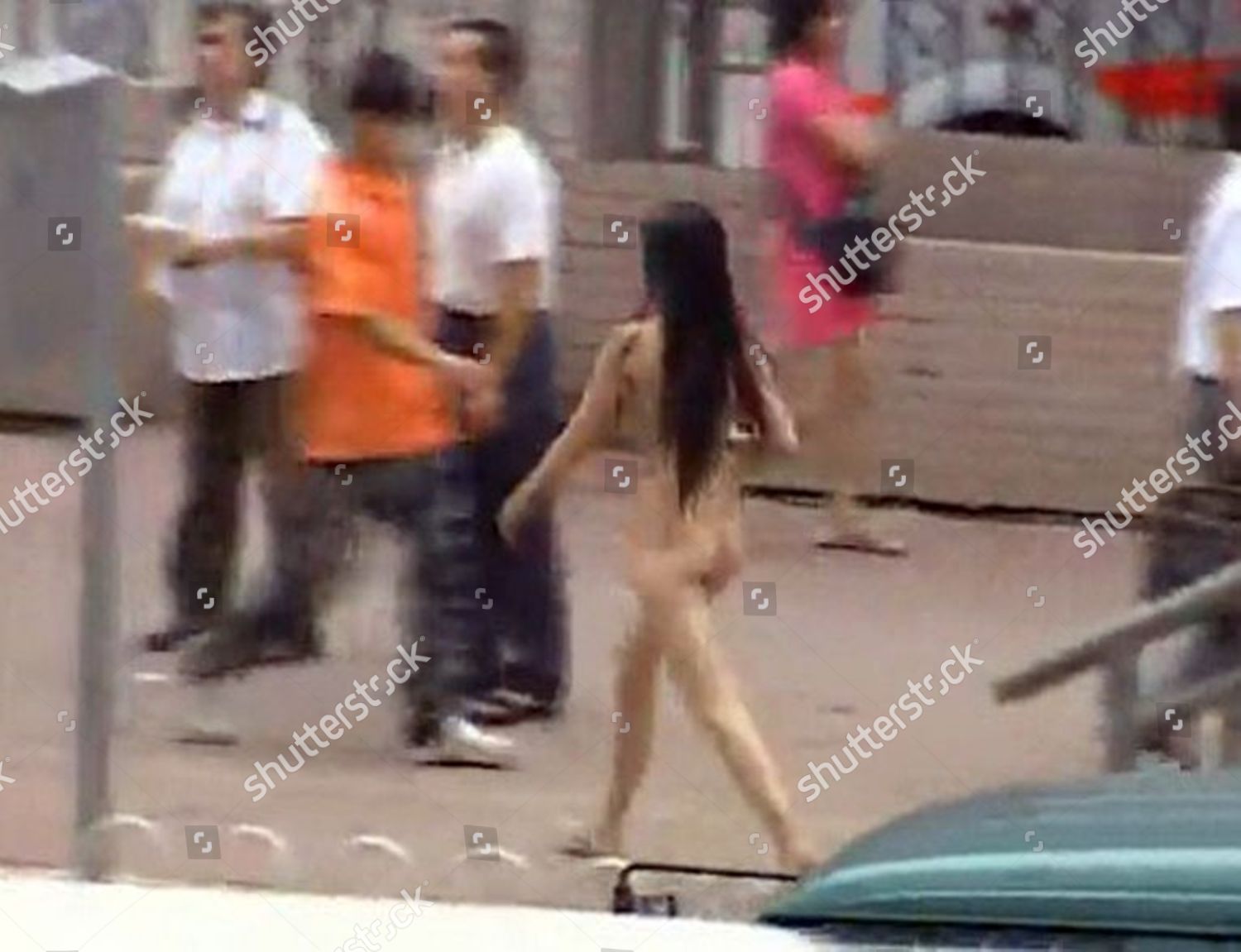 cal williams add Naked On Street photo