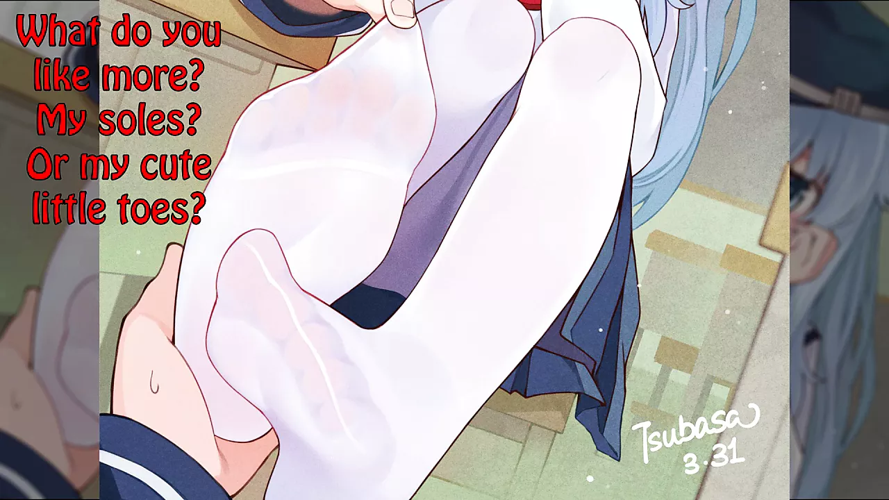 anna frankel add Anime Feet Joi photo