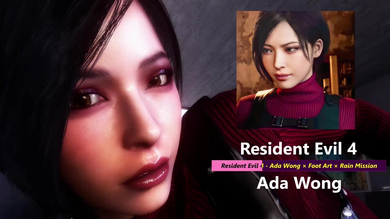 cesar otero add Ada Wong Feet photo