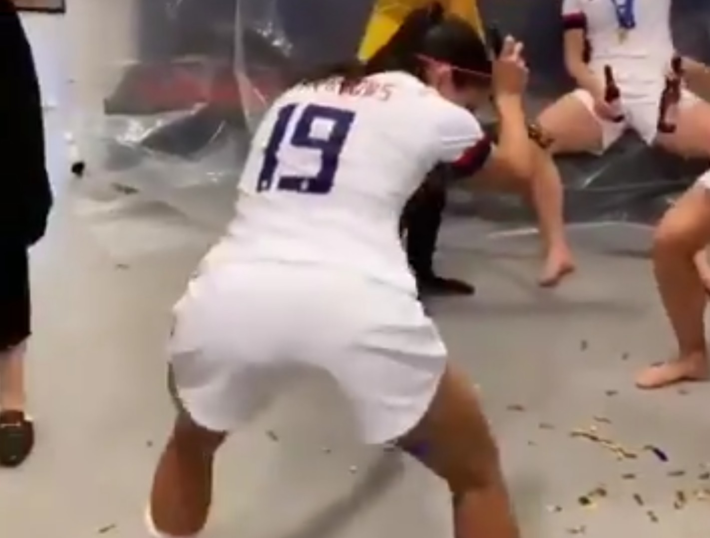 amy ireland brandt add Alex Morgan Booty photo