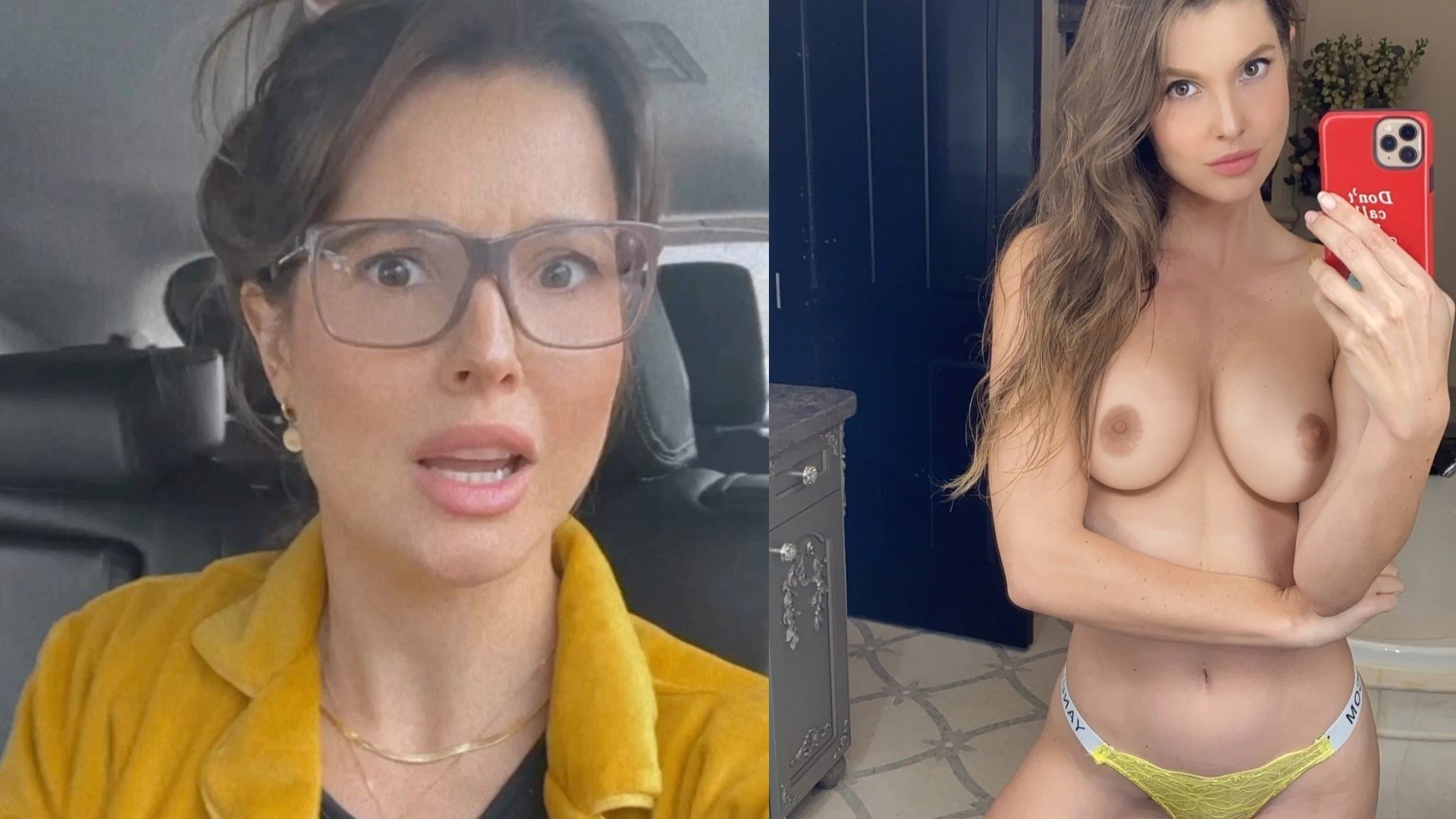 ajibola adewale add Amanda Cerny Toples photo