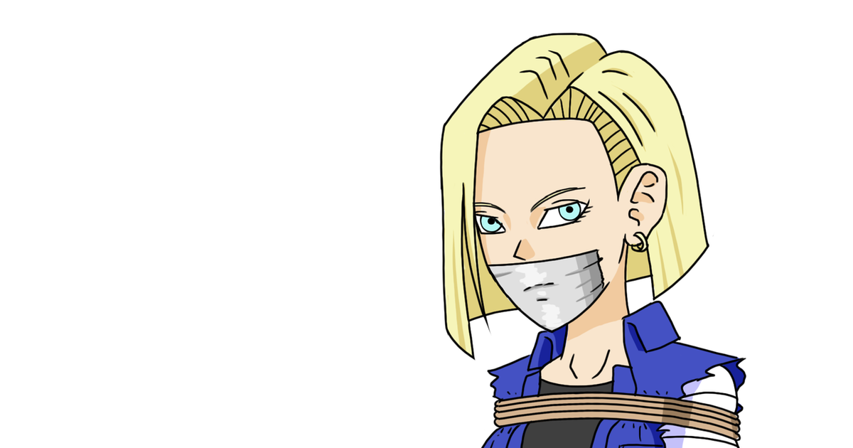 chelsea seamans add Android 18 Tied Up photo