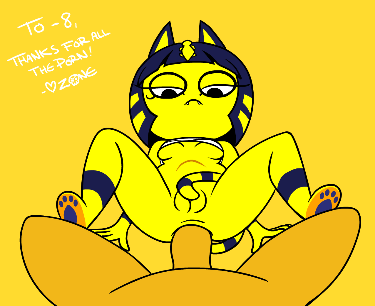 dana pizzi add Animal Crossing Ankha Porn photo