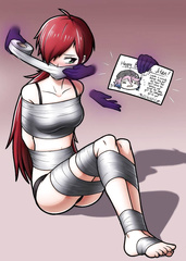 cyndy napo add Anime Bound And Gagged photo