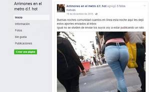 chris campassi add Arrimones En El Metro photo